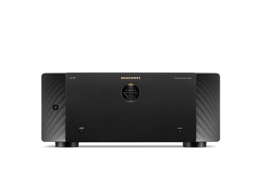 AMP 10 - Black front view